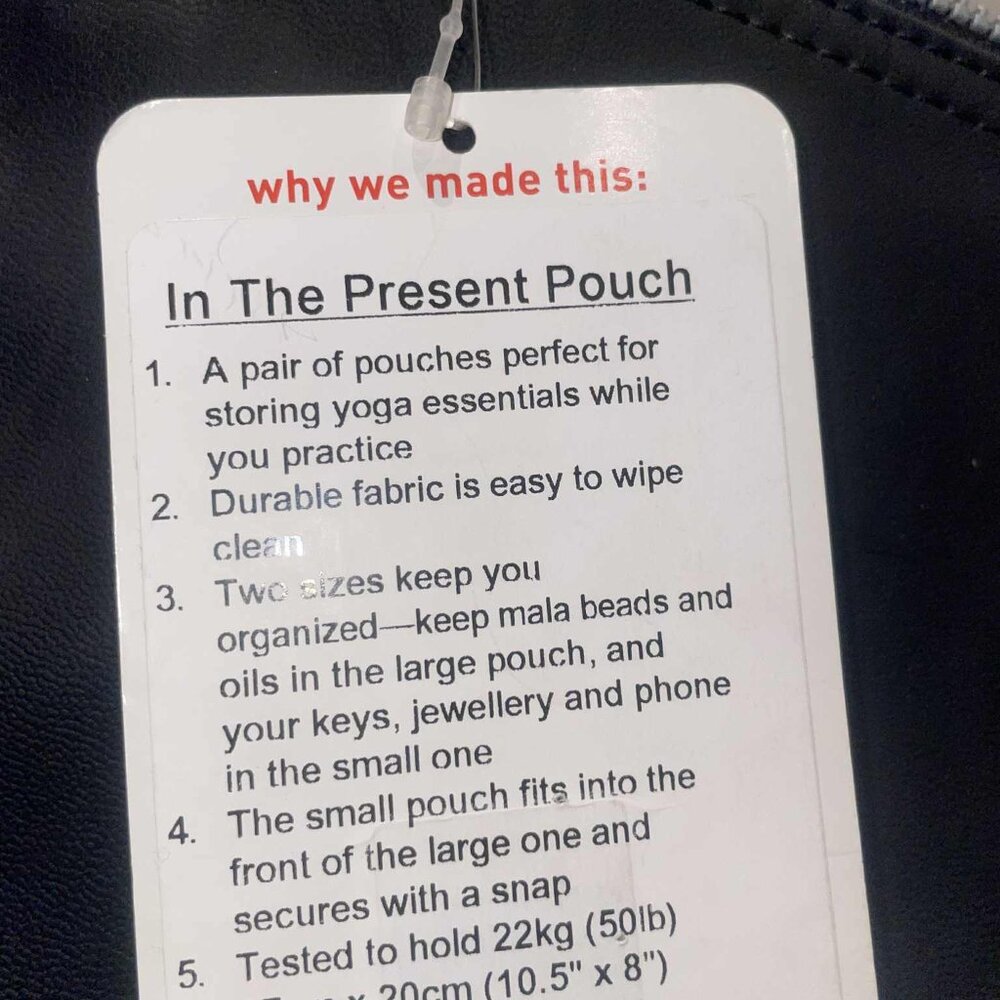 LULULEMON - Set of 3 Bags - ALL NWT Bring it Om Tote & In The Present Pouches - Picture 7 of 14